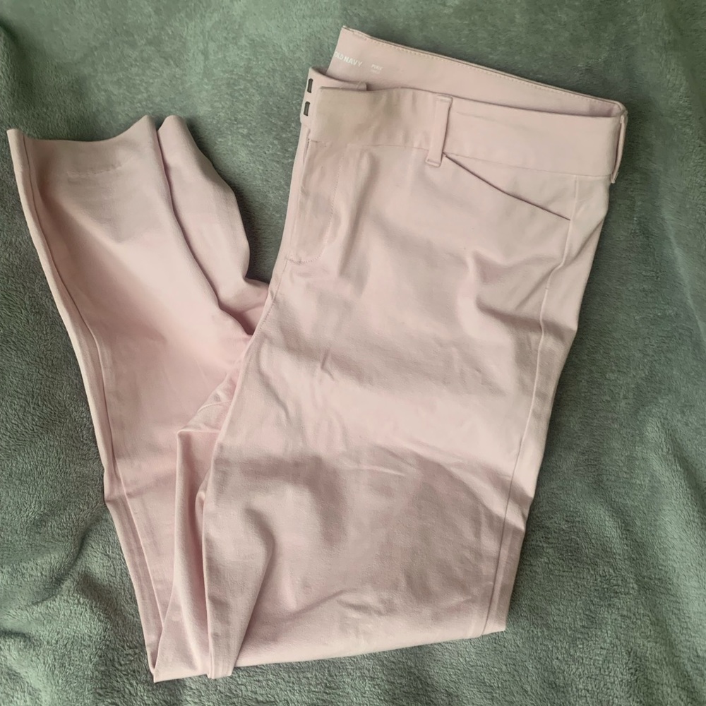 Mid-Rise Pixie Ankle Pants in Blush 14 Tall